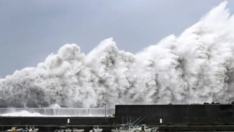 Число жертв тайфуна «Джеби» в Японии возросло до 10