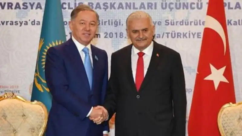 Нигматулин встретился со спикером Национального Собрания Турции