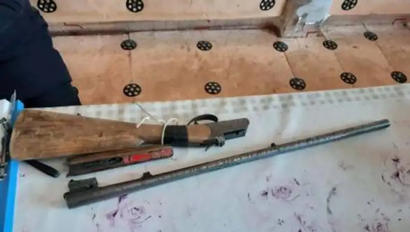 У золотоискателей изъяли оружие и золото в Жамбылской области