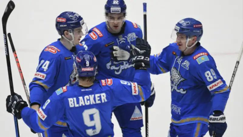 "Барыс" проиграл московскому "Динамо" в матче КХЛ