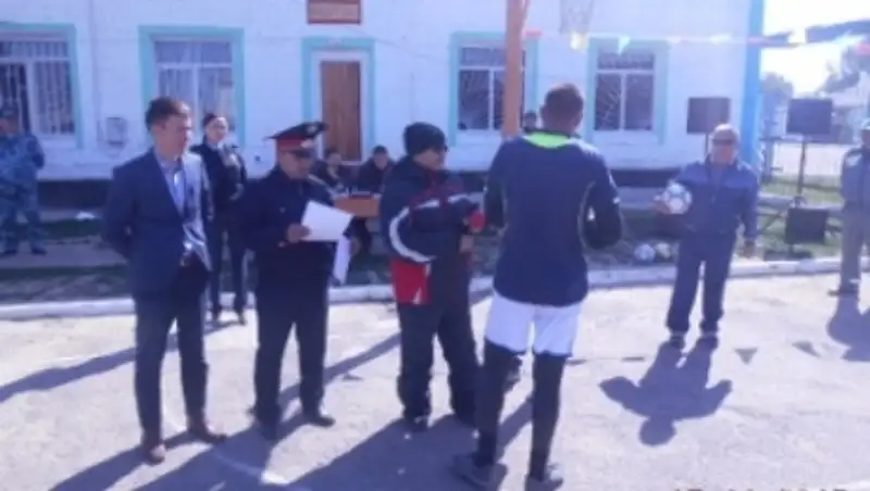 В Алматинской области осужденных колонии обучили мас-рестлингу