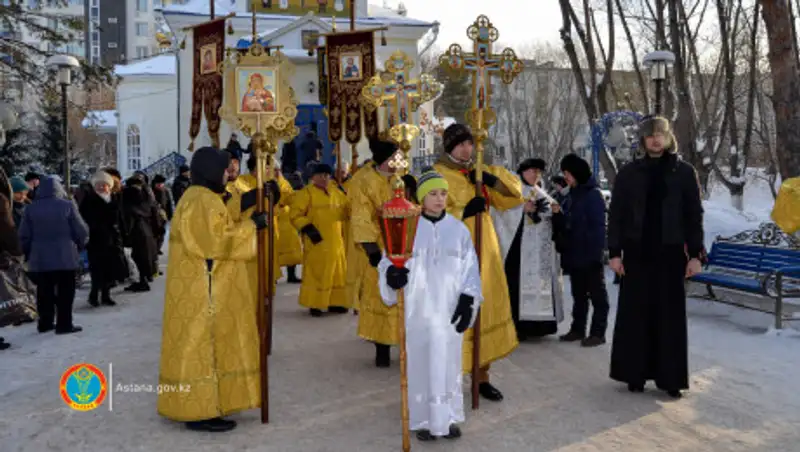 Определены места крещенских купаний в Нур-Султане