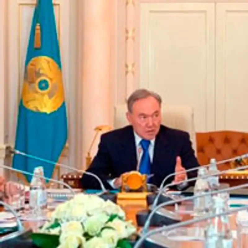 Н.Назарбаев провел совещание, на котором был рассмотрен отчет Национального Банка РК за 2012 год, фото - Новости Zakon.kz от 30.03.2013 01:54