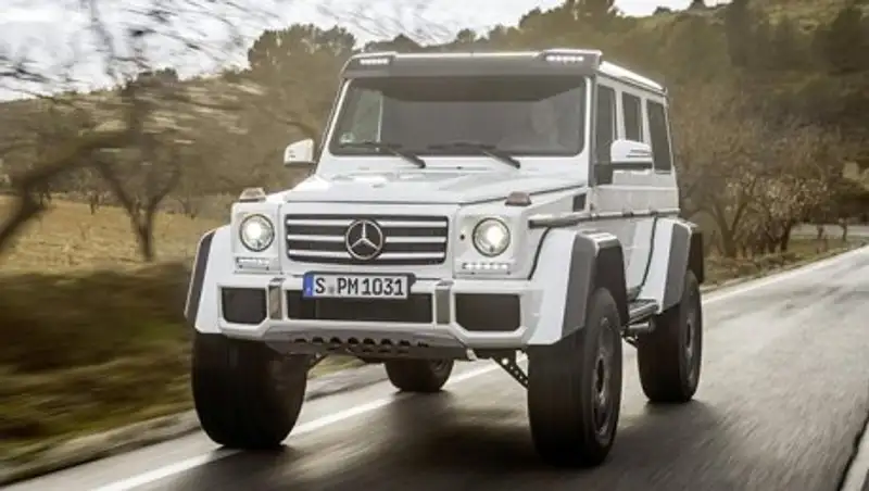 Mercedes «убьет» G-Class с военными мостами