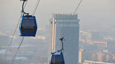 канатная дорога, фото - Новости Zakon.kz от 09.02.2023 11:55