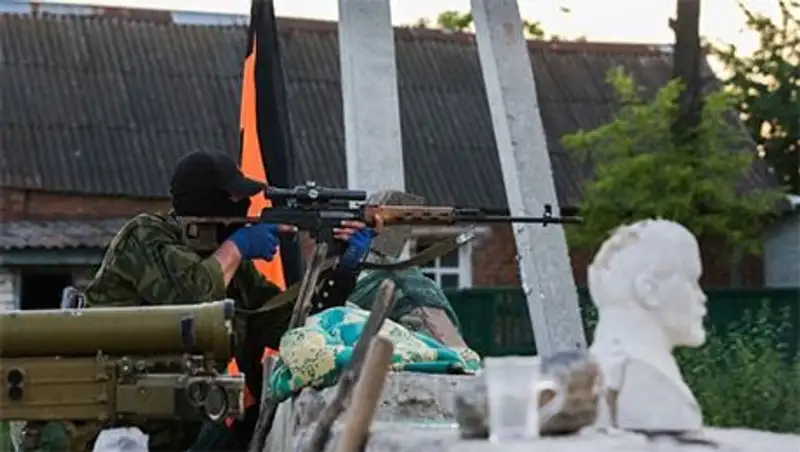 Луганские ополченцы вступили в бой с пограничниками