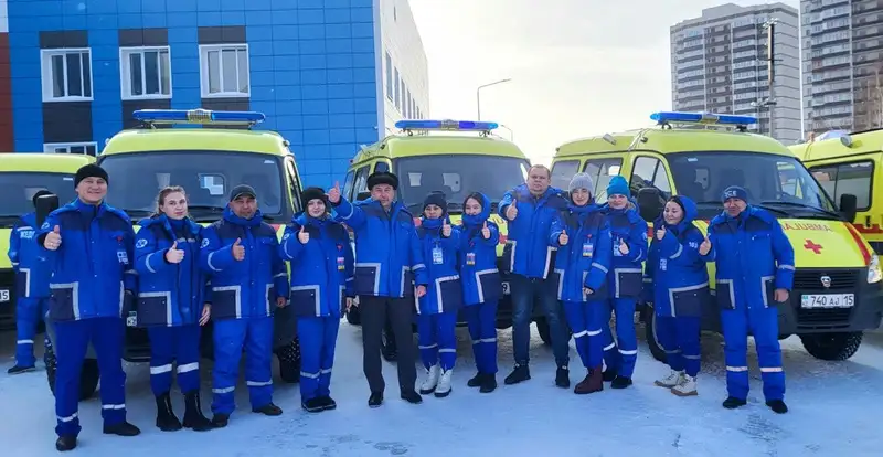 новые машины скорой помощи, фото - Новости Zakon.kz от 30.01.2024 20:47