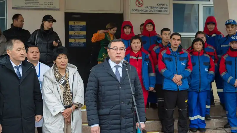 В Алматинской области медикам вручили ключи от новых машин, фото - Новости Zakon.kz от 16.11.2022 12:19