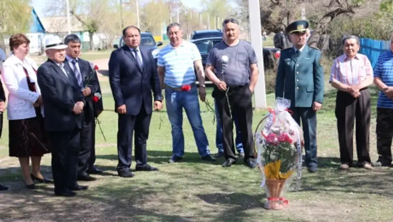 В Акмолинской области открыли мемориальную доску в память Ветерана ВОВ
