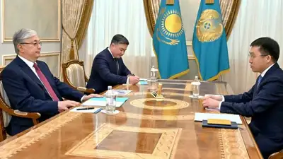 Президент принял министра индустрии и инфраструктурного развития Марата Карабаева