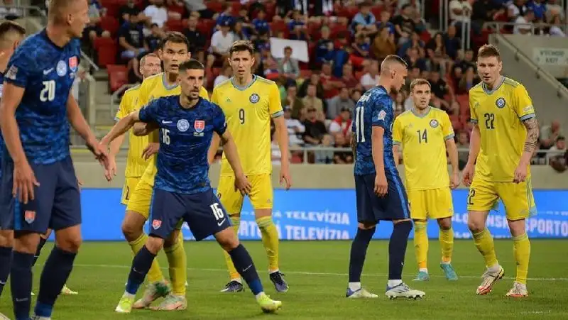 Появилось видео из раздевалки сборной Казахстана после победы над Словакией