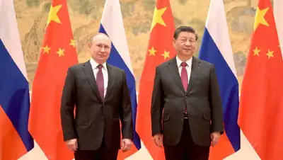 Владимир Путин, Си Цзиньпин, фото - Новости Zakon.kz от 04.02.2022 15:09