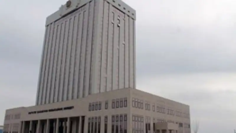 Пожарная тревога была объявлена в акимате Южно-Казахстанской области