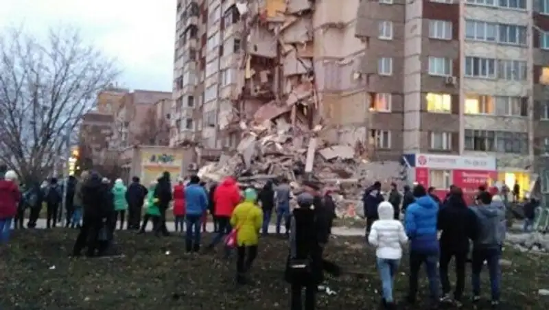 При обрушении жилого дома в Ижевске погибли два человека