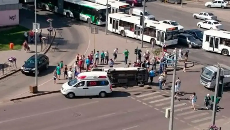 Названы самые опасные перекрестки в Астане 