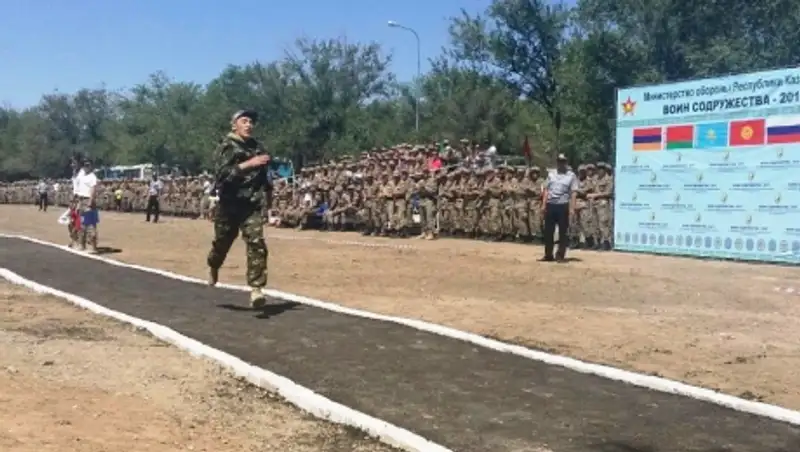 На военной базе «Отар» стартовал международный конкурс «Воин Содружества»
