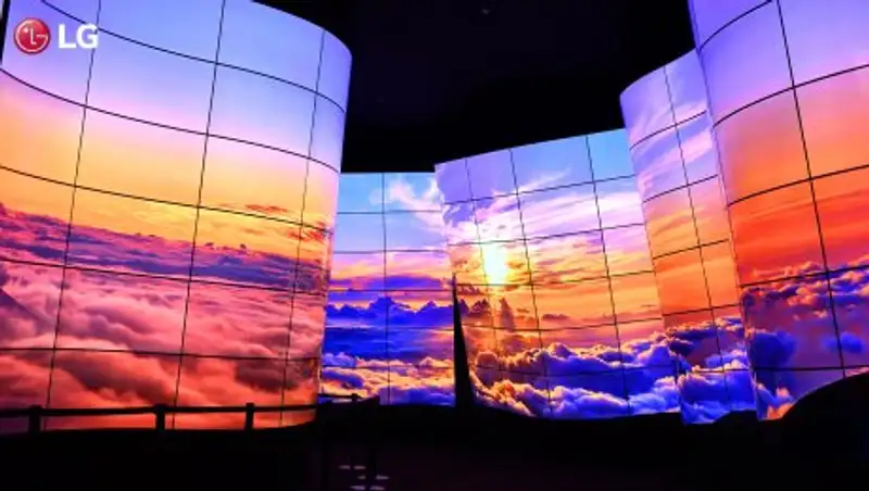 Создавайте потрясающие впечатления о своем бренде с дисплеями LG Electronics