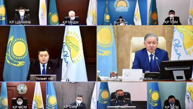 Мамин представил Дорожную карту по реализации предвыборной программы "Nur Otan"