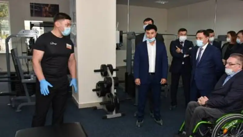 В Кокшетау открылся первый спортивный комплекс для людей с ограниченными возможностями