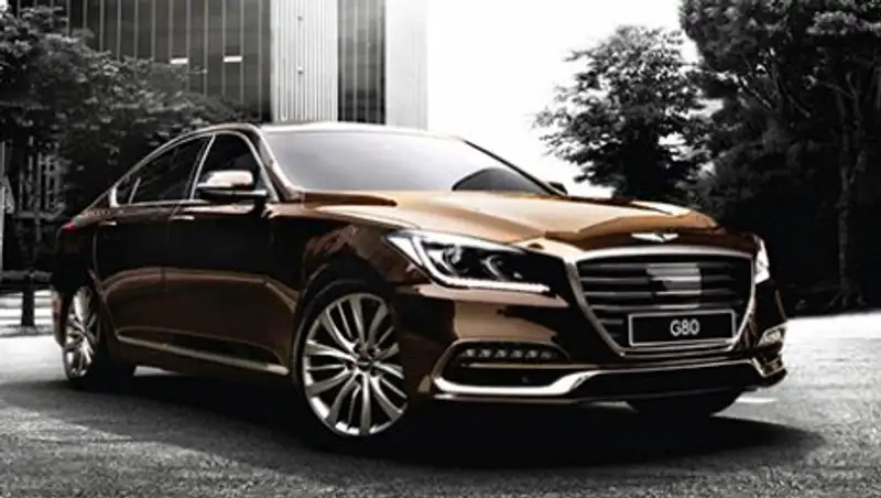 В Южной Корее стартовали продажи премиального седана Genesis G80