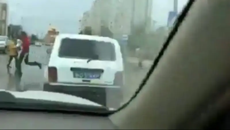 Видео погони за полицейским авто в Актобе появилось в Сети