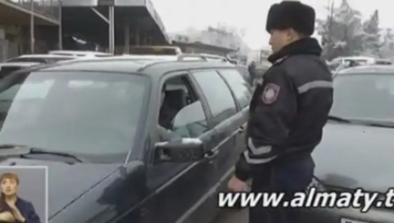 Алматинская полиция объявила «войну» водителям-должникам
