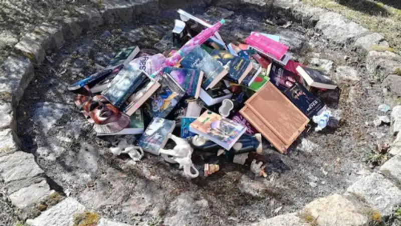 Польские священники сожгли "Гарри Поттера" и "Сумерки"