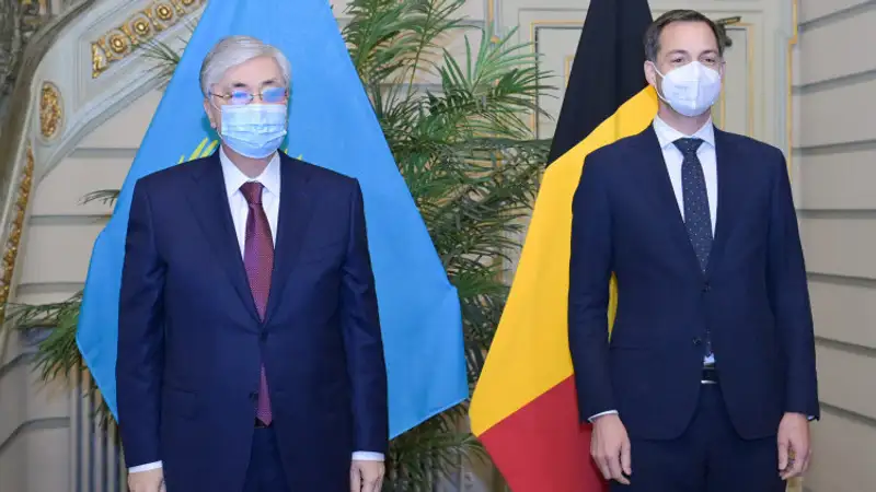 Президент Казахстана провел переговоры с премьер-министром Бельгии