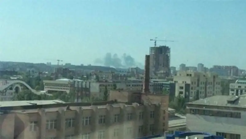 Ополченцы сообщают о прекращении силовиками обстрелов Донецка