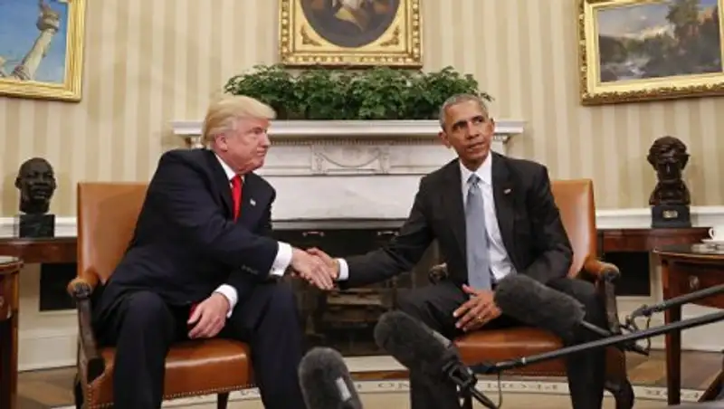 Трамп рассказал об "очень приятном" телефонном разговоре с Обамой&#8205;