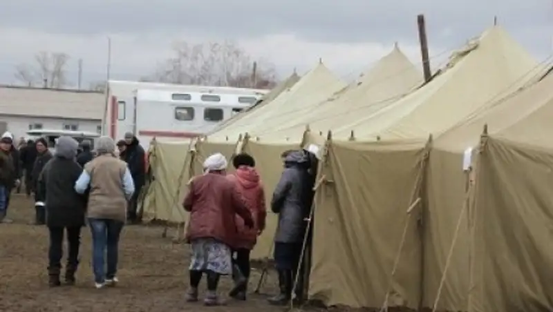 Около 500 человек остаются в пунктах эвакуации из-за паводков в Казахстане