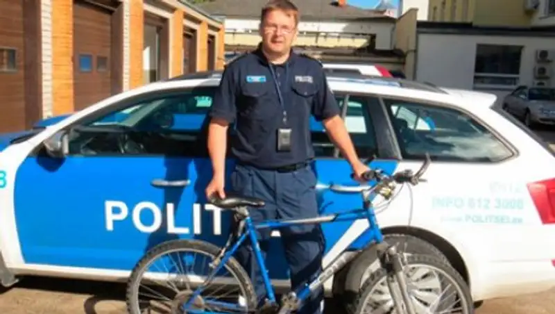 Эстонская полиция нашла украденный велосипед через 14 лет