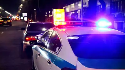полицейская машина , фото - Новости Zakon.kz от 28.03.2022 11:36