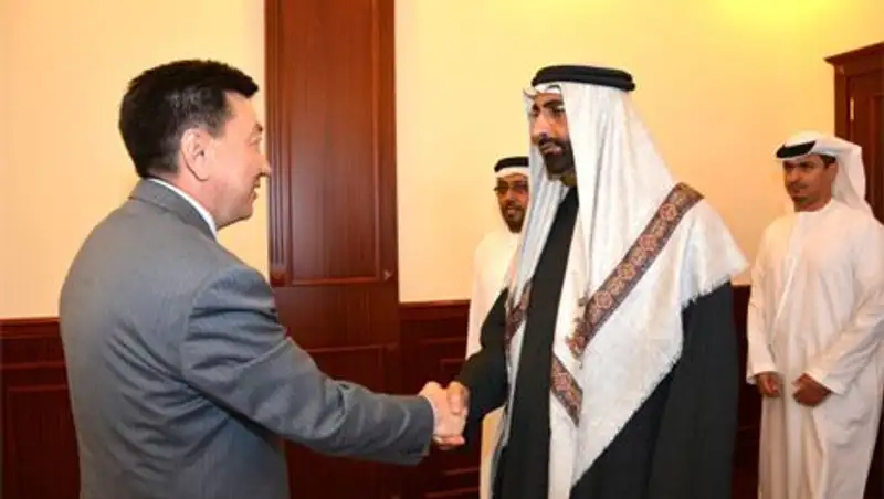 Актау посетил генеральный секретарь исполнительного совета Абу-Даби
