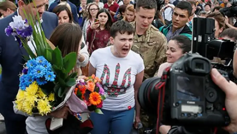 Савченко заявила о готовности вернуться на поле боя в Донбасс