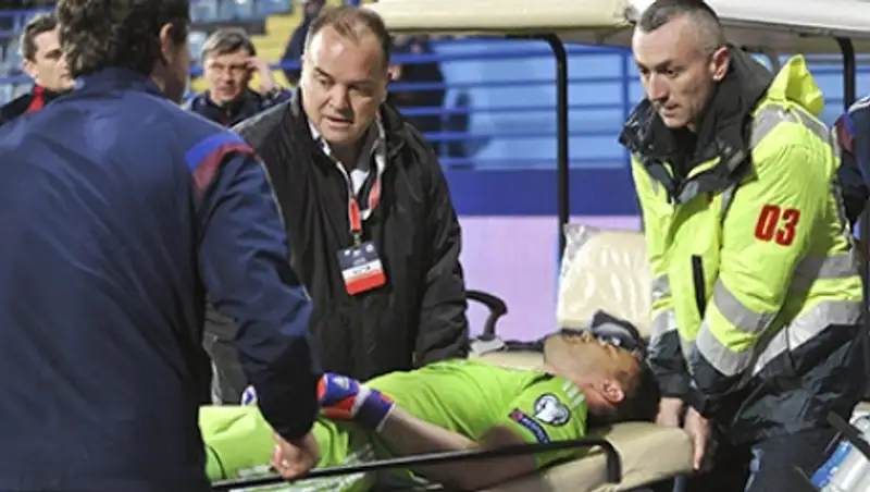 Инциденты на матче Черногории и России будут рассмотрены 8 апреля