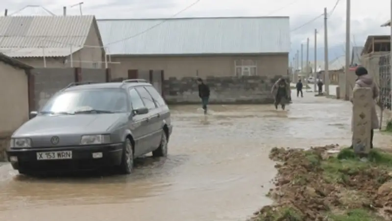 После дождя шымкенцы едва не лишились жилья