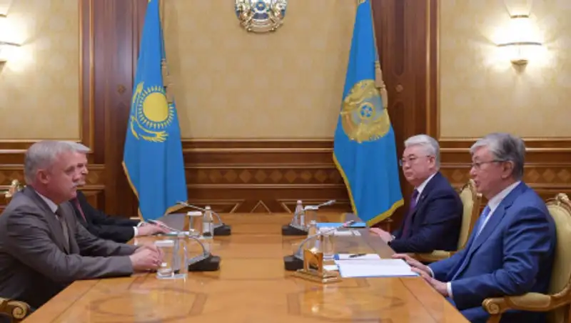 Токаев принял Государственного секретаря Совета безопасности Беларуси