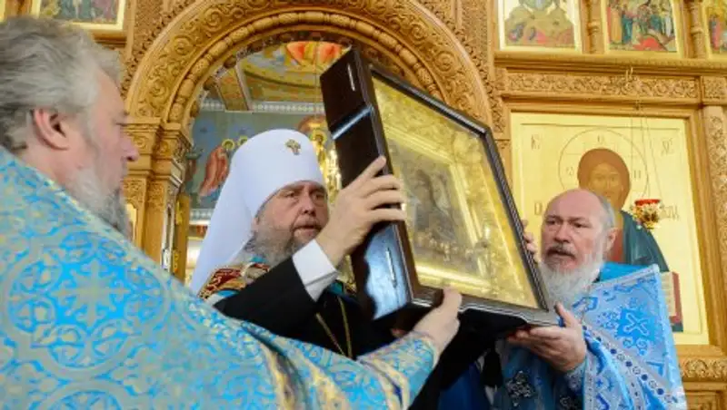 Свыше 150 тыс православных казахстанцев поклонилось иконе "Умягчение злых сердец"