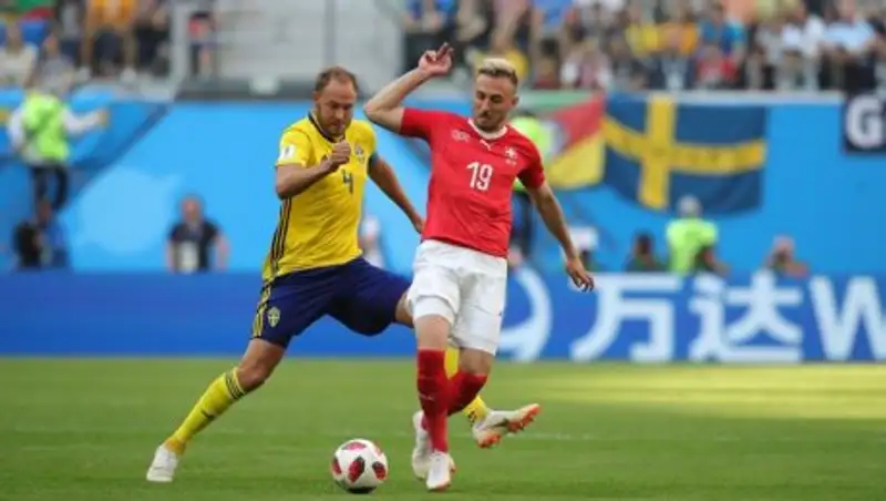 Швеция — Швейцария не открыли счет в первом тайме матча плей-офф
