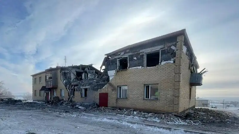Расследование начато по факту взрыва газа в жилом доме Карагандинской области