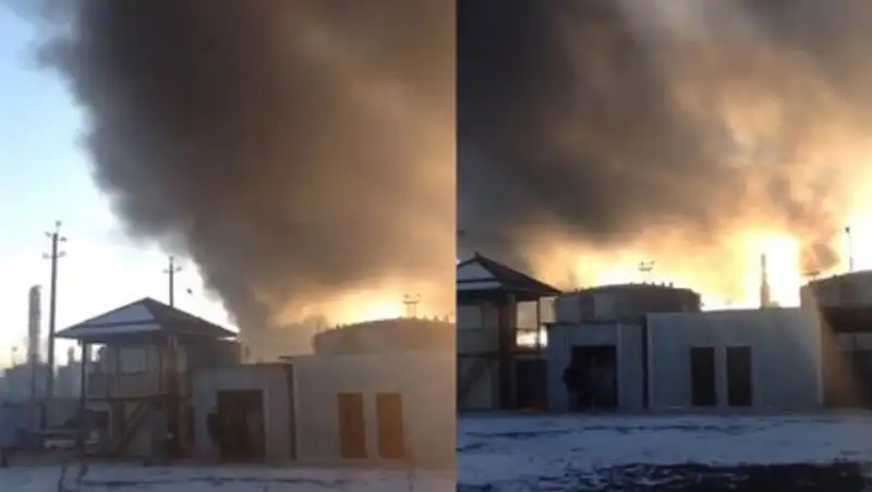 Почему на Атырауском НПЗ случился пожар