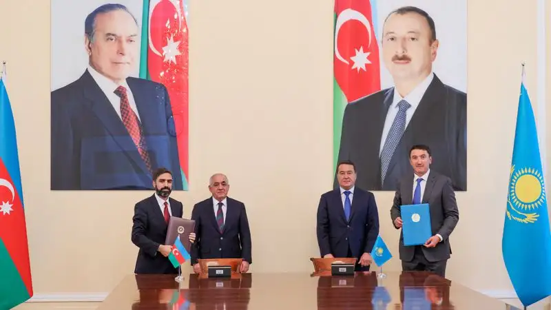 10 документов подписано по итогам визита Смаилова в Азербайджан, фото - Новости Zakon.kz от 22.06.2023 21:33