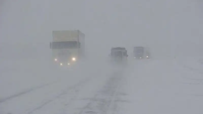 Снег выпал сверх нормы в ВКО