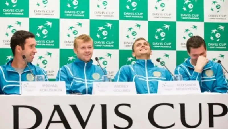 Казахстан повел в Кубке Дэвиса