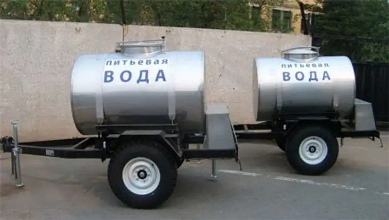 Жителей 4 населенных пунктов Талгарского района до сих пор снабжают привозной водой