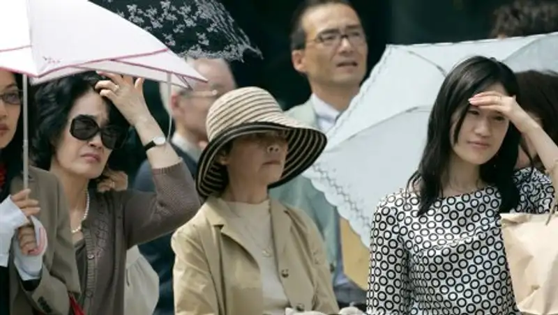 В Японии из-за жары за неделю госпитализированы 563 человека