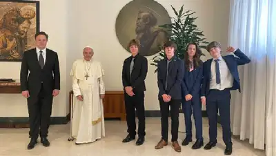 Встреча в Ватикане, фото - Новости Zakon.kz от 03.07.2022 12:59
