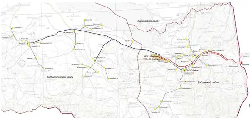«КазТрансГаз Аймак» подал газ первым потребителям города Зайсан «КазТрансГаз Аймак» подал газ первым потребителям города Зайсан, фото - Новости Zakon.kz от 08.11.2013 22:25