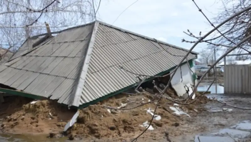 Пострадавшие от паводка в Карагандинской области могут остаться без домов